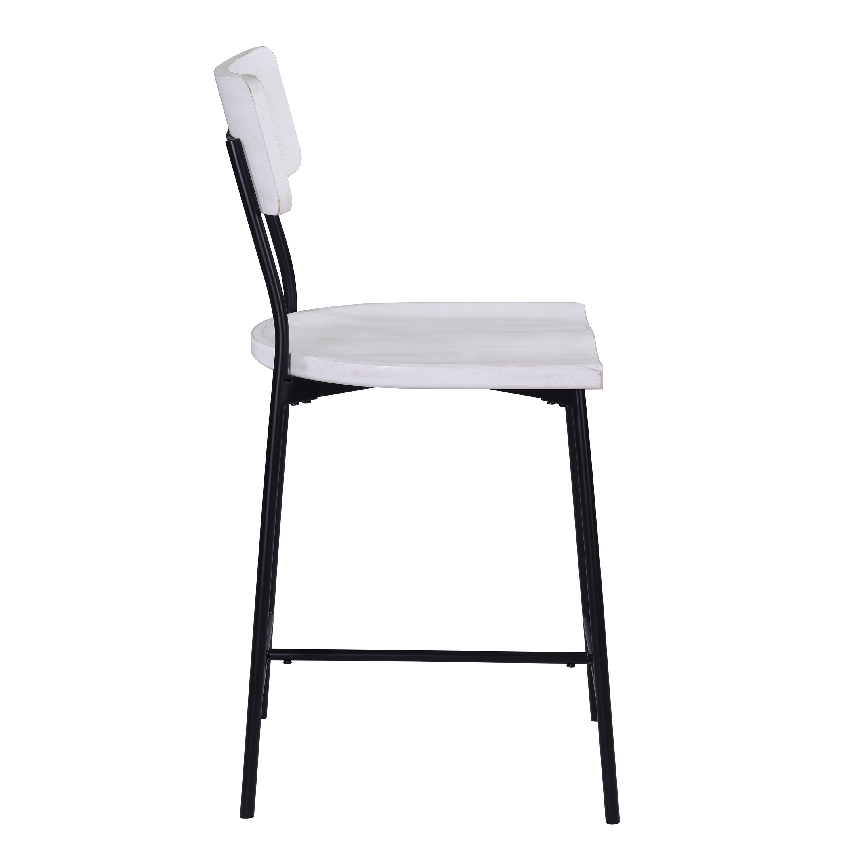 Baylor 24.25" H Saddle-Seat Counter Stool with Curved Backrest – image 4