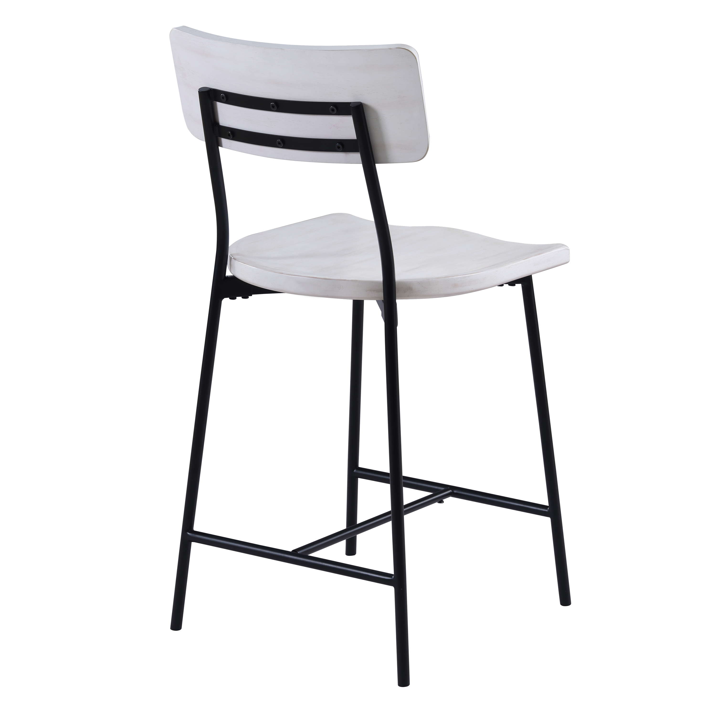 Baylor 24.25" H Saddle-Seat Counter Stool with Curved Backrest – image 5