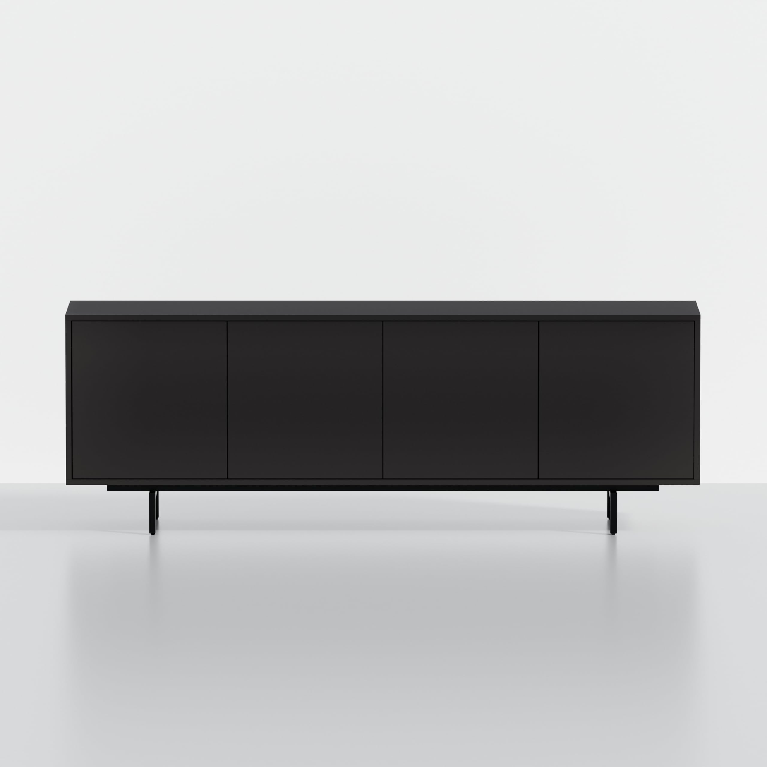 Norrhaus 75" Modern TV Stand – 4-Door, 26" H – image 2