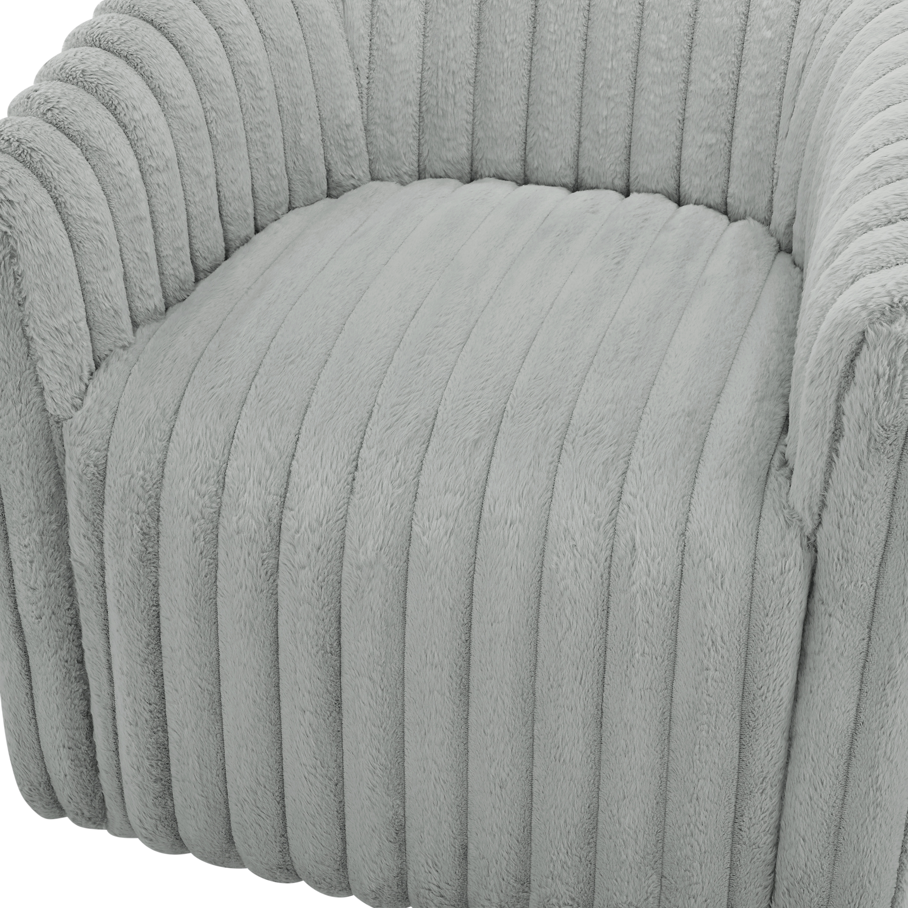 The Avondale Swivel Barrel Chair in Ultra Soft, Plush Jumbo Cord – image 8