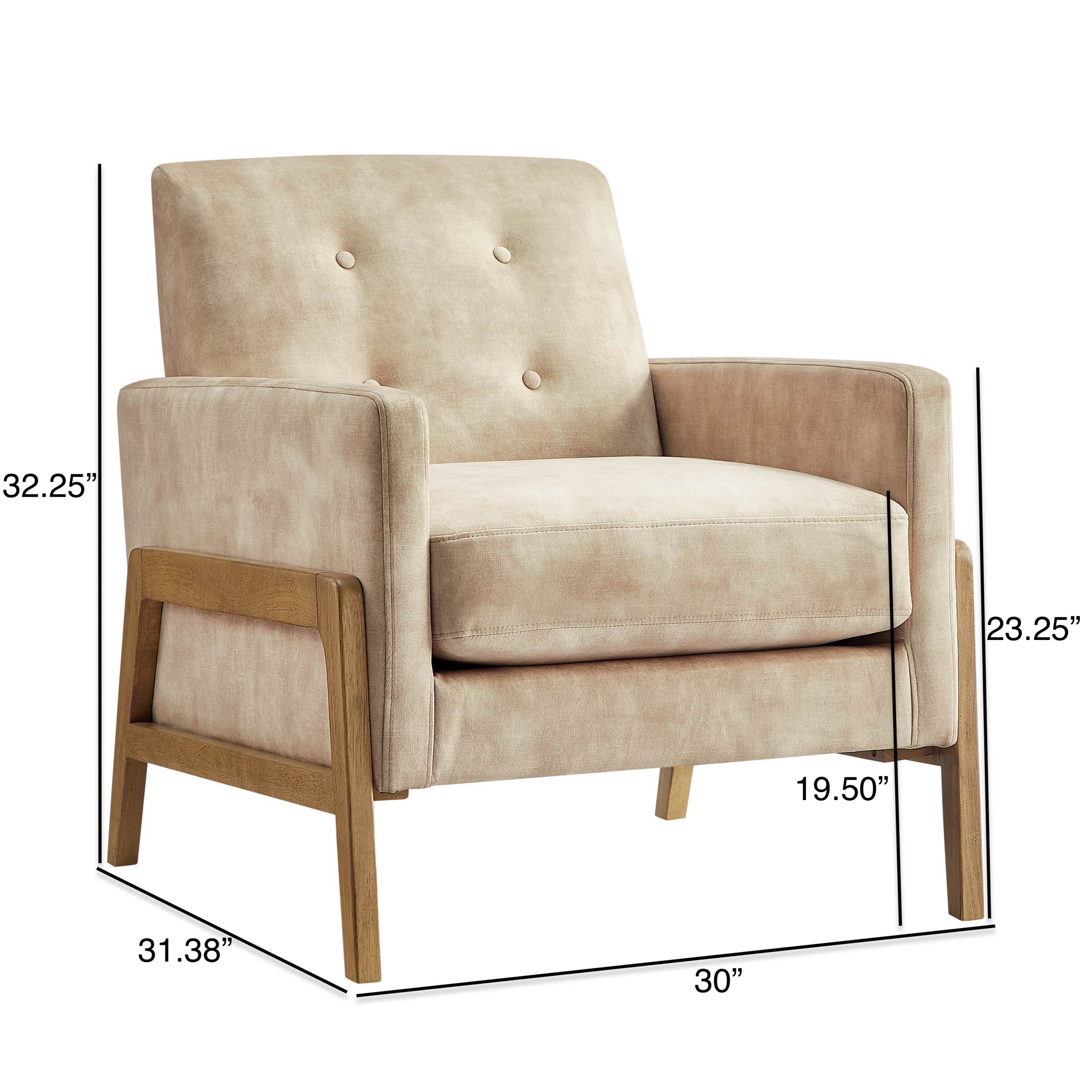 Muncie Transitional Accent Chair - Performance Fabric & Coil Spring Comfort – image 12