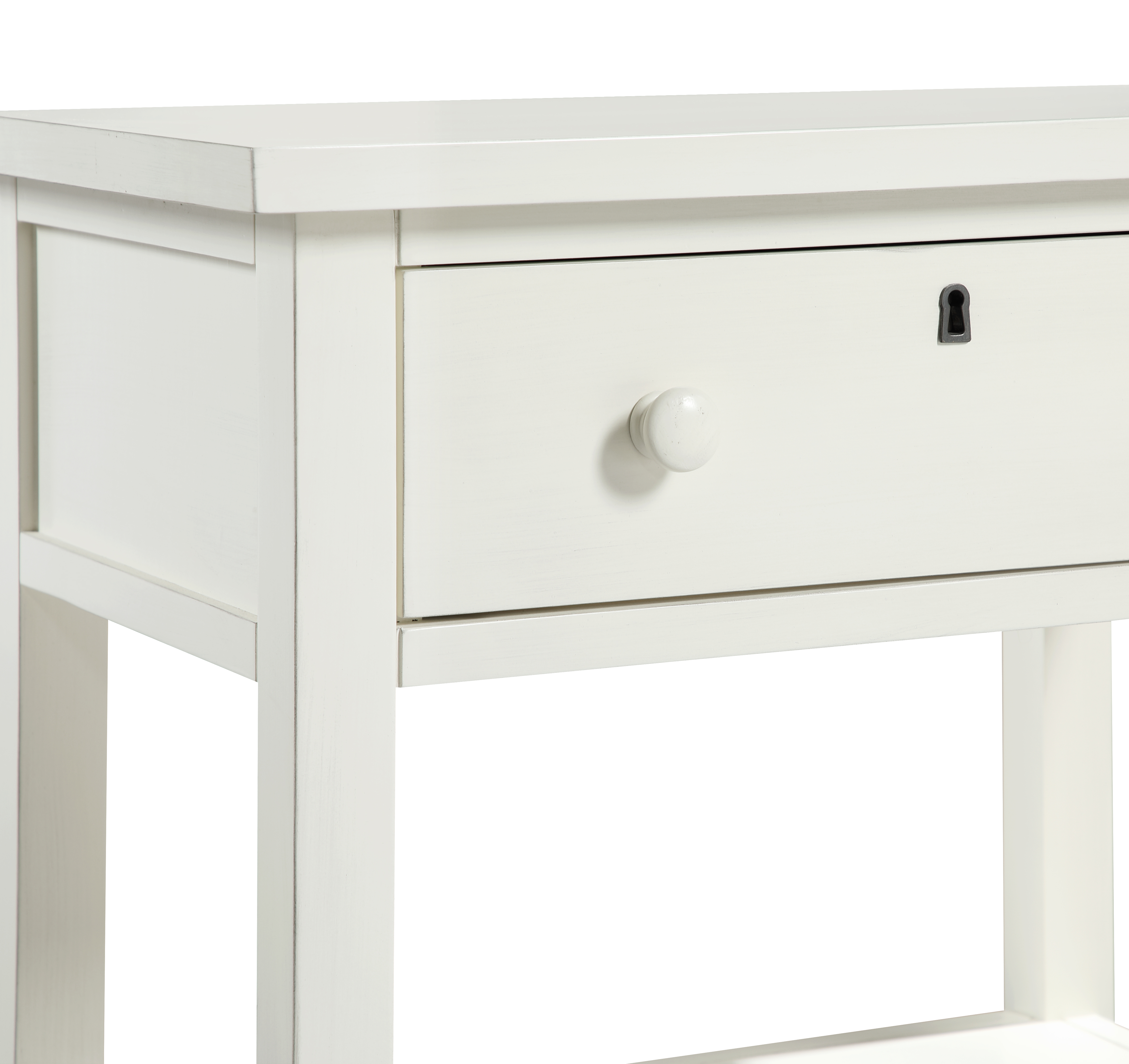 Farmington Farmhouse Style 1-Drawer Storage Nightstand with Shelf – image 8