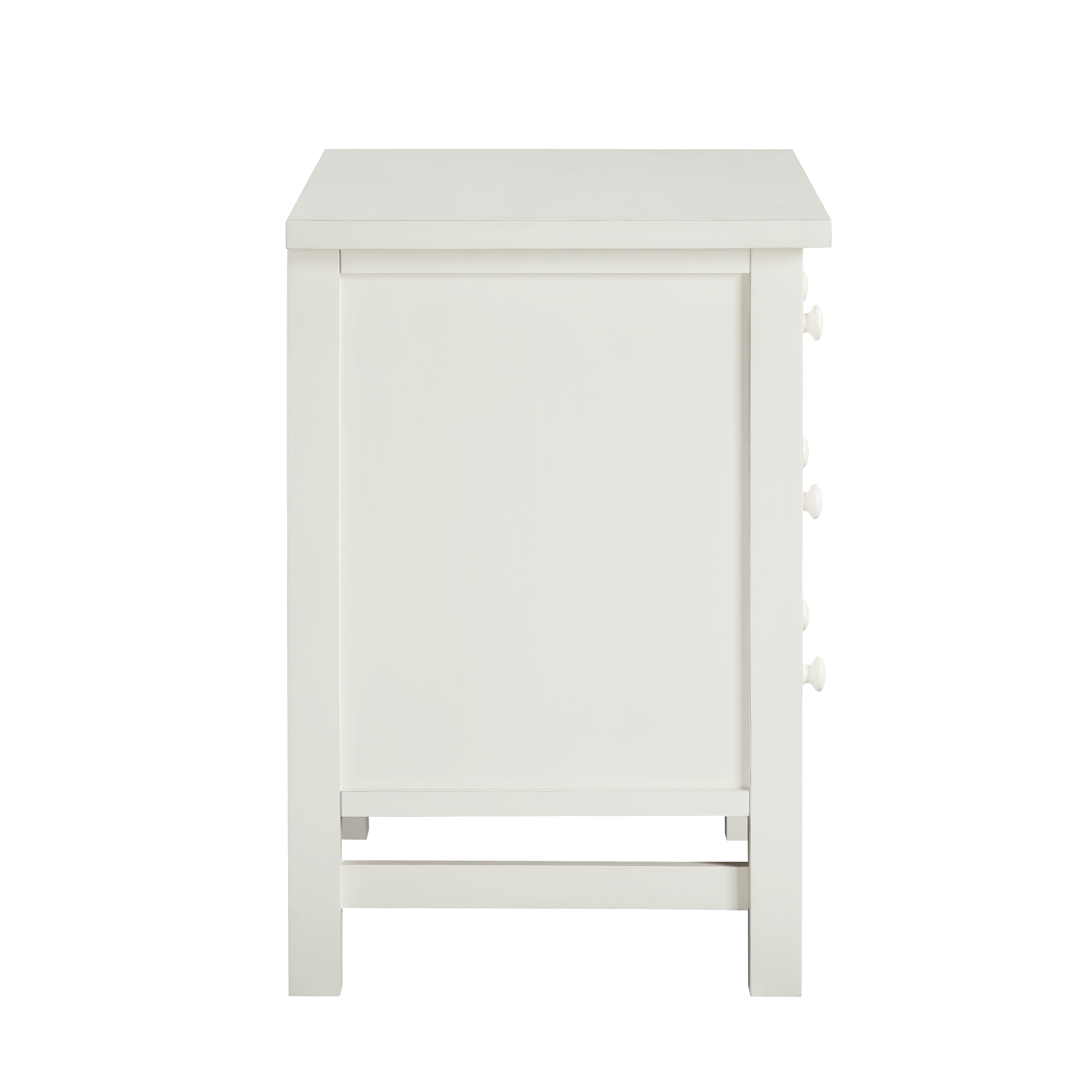 Greensboro 4-Drawer Storage Nightstand with Faux Keyhole Accents and Wooden Knobs – image 7